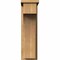 Ekena Millwork Huntington Smooth Corbel w/Backplate, Western Red Cedar, 7 1/2"W x 14"D x 26"H COR08X14X26HUN01SWR - alternate 4